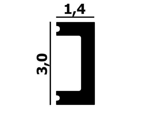 Карниз P123