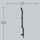 Плинтус напольный  XPS П 17 (250х23)