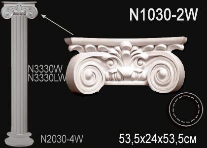 Капитель колонны N1030-2W