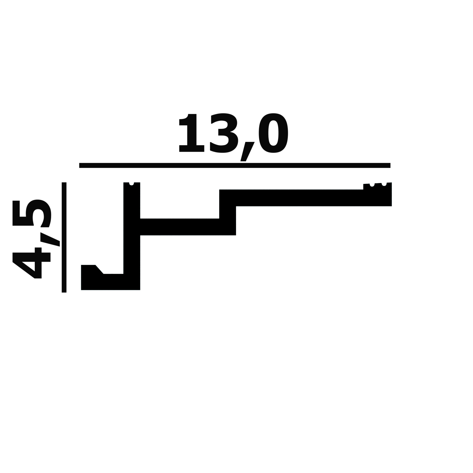 Карниз P101